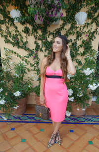 Positano pink dress_styled by kasey