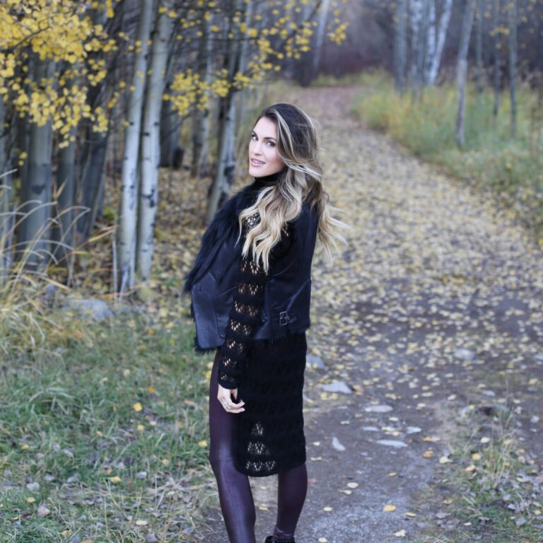 Faux Leather || Vested Up