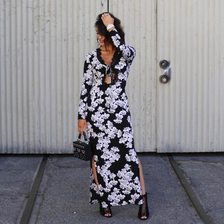 Laced-up Maxi