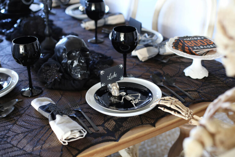 Halloween Chic Tablescape