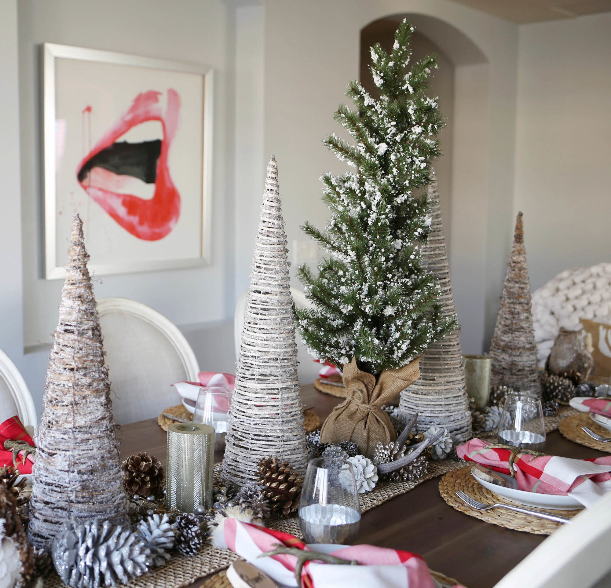 holiday tablescape