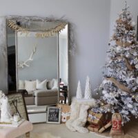 rustic chic holiday decor