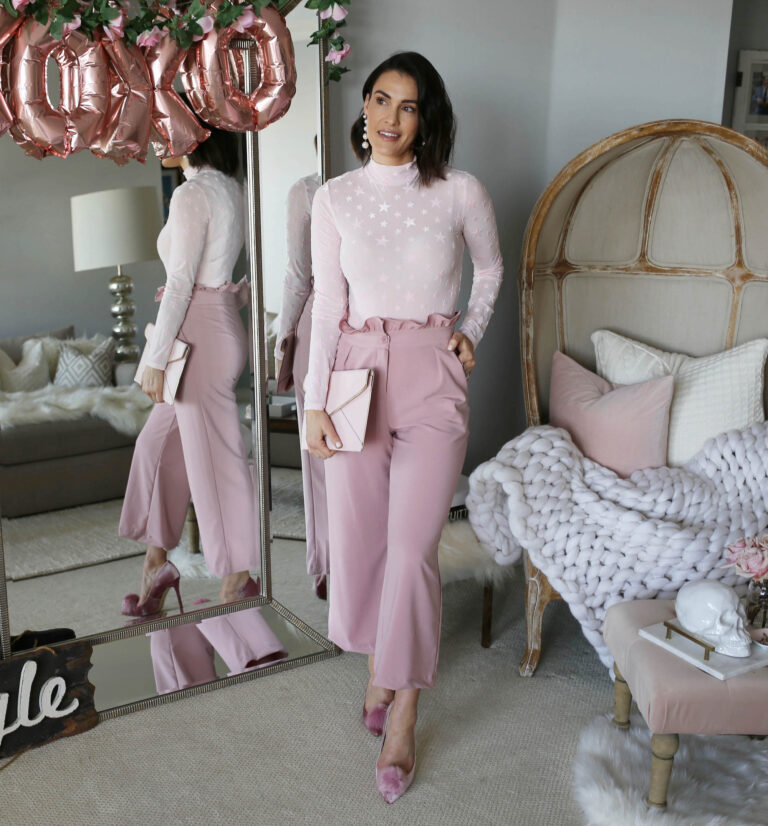 blushing outfit