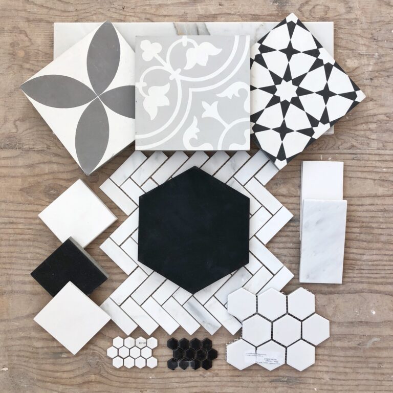 cement tile modern farmhouse