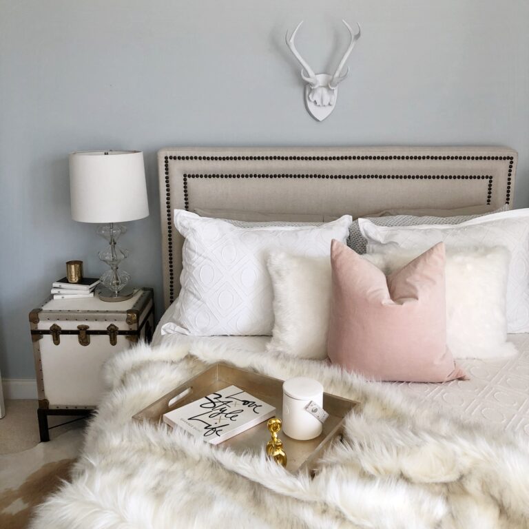 antlers guest bedroom