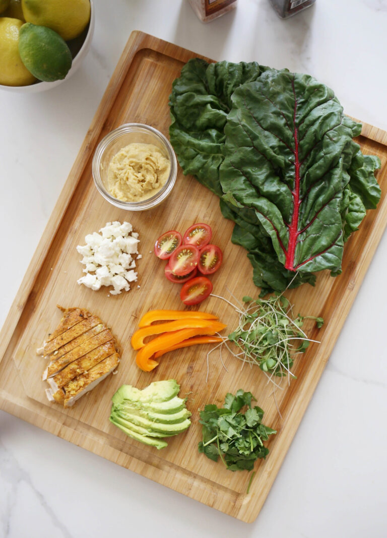 rainbow wrap recipe