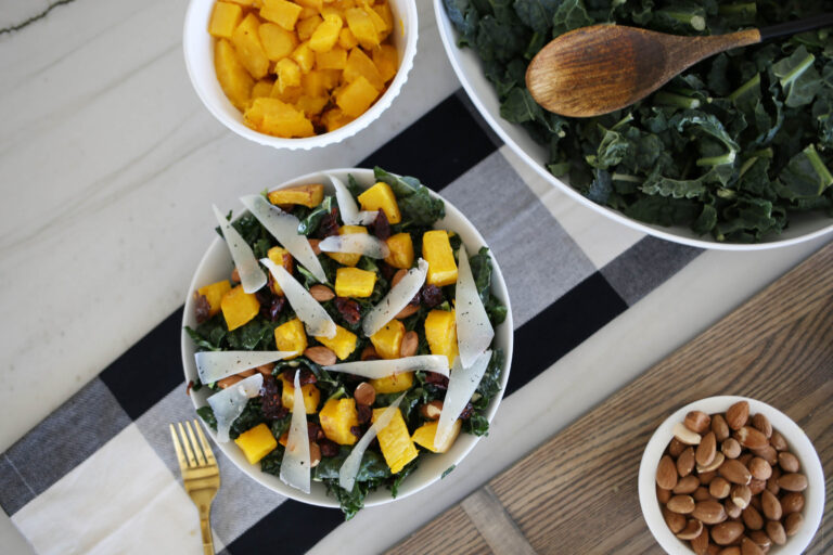 Kale & Butternut Squash Salad
