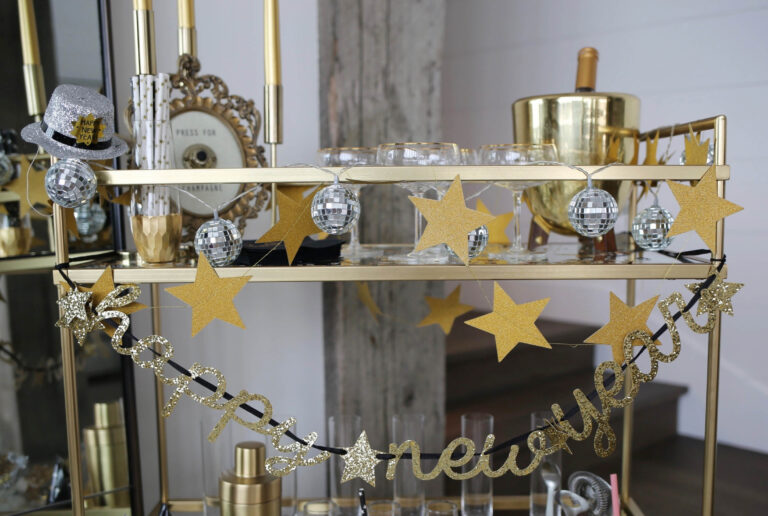 NYE Bar Cart