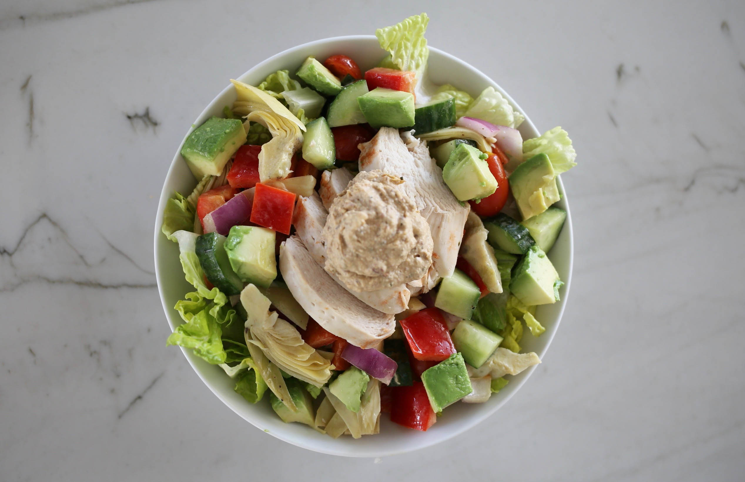 healthy greek salad_