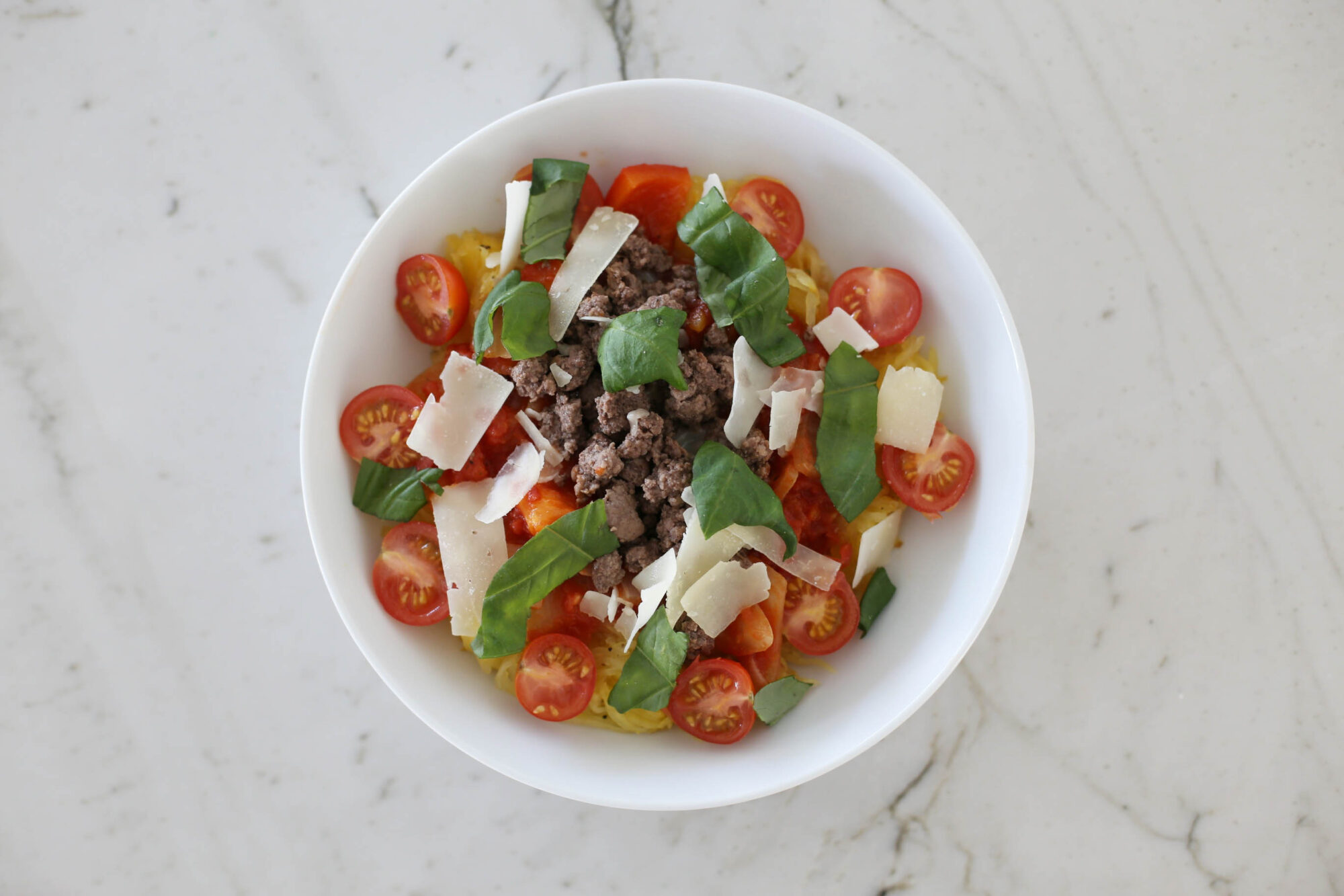 spaghetti squash bowl