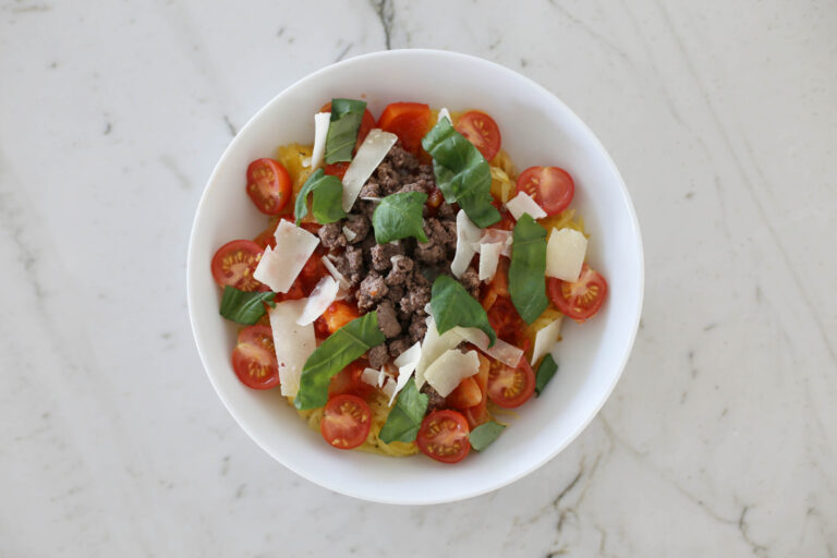 spaghetti squash bowl