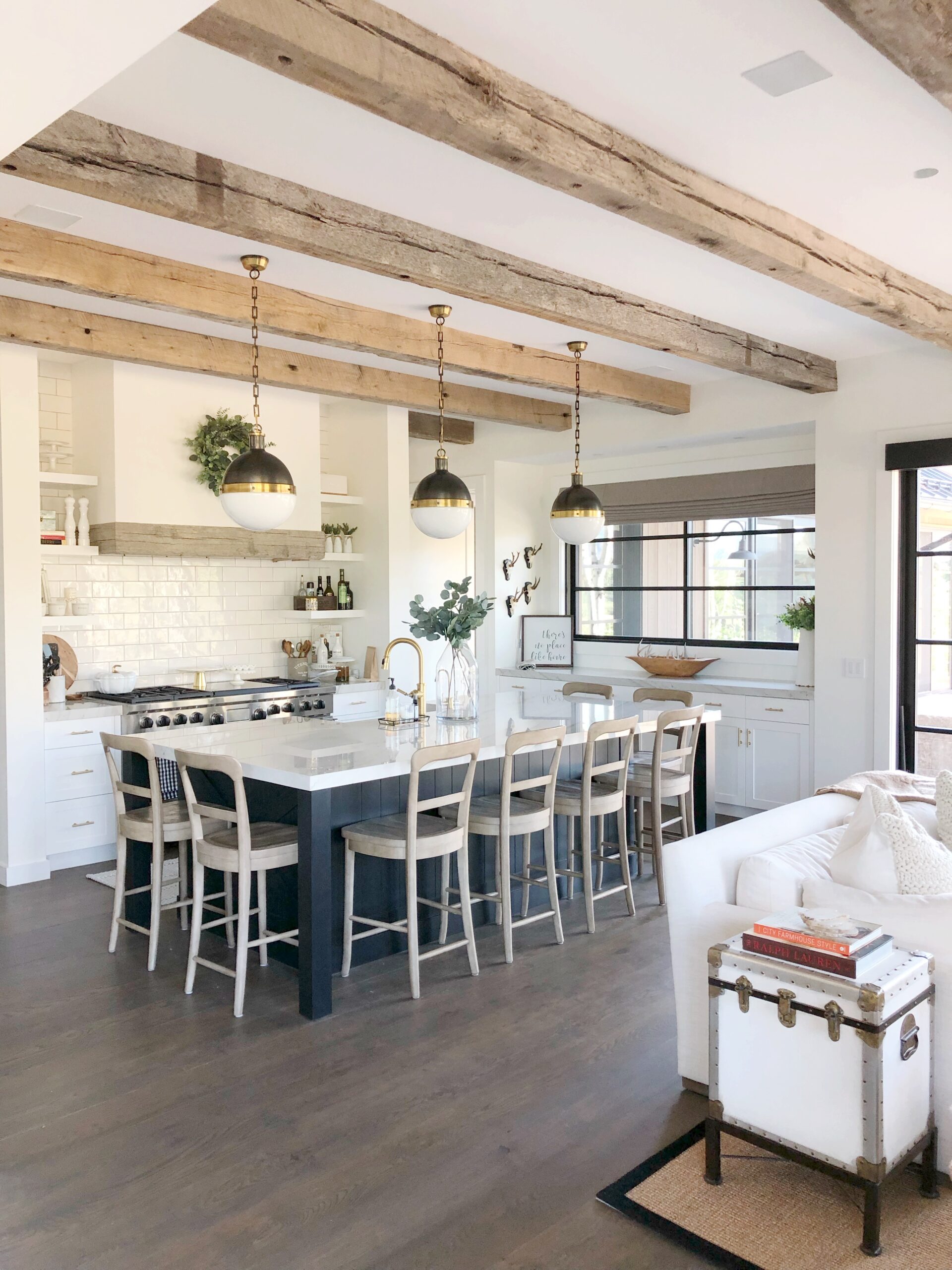 Shabby-Chic Gray & Neutral Bedroom - SBK Living