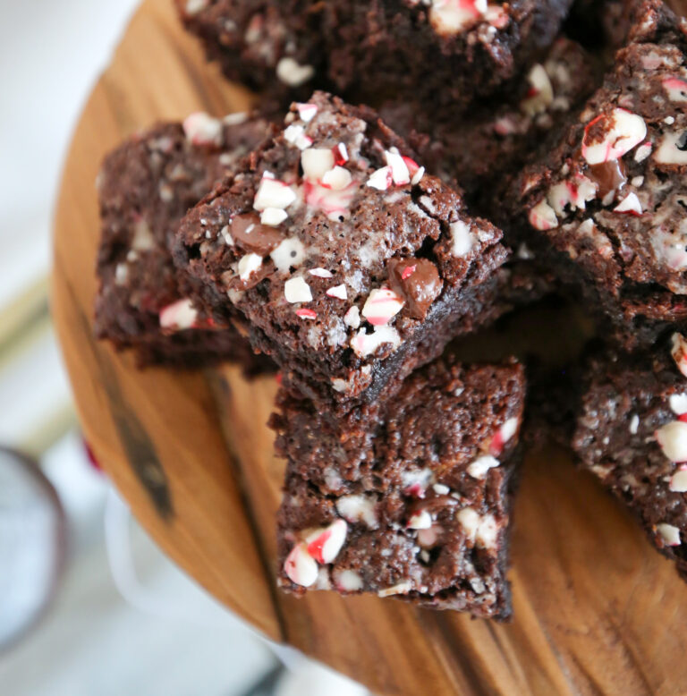 grain free peppermint brownies