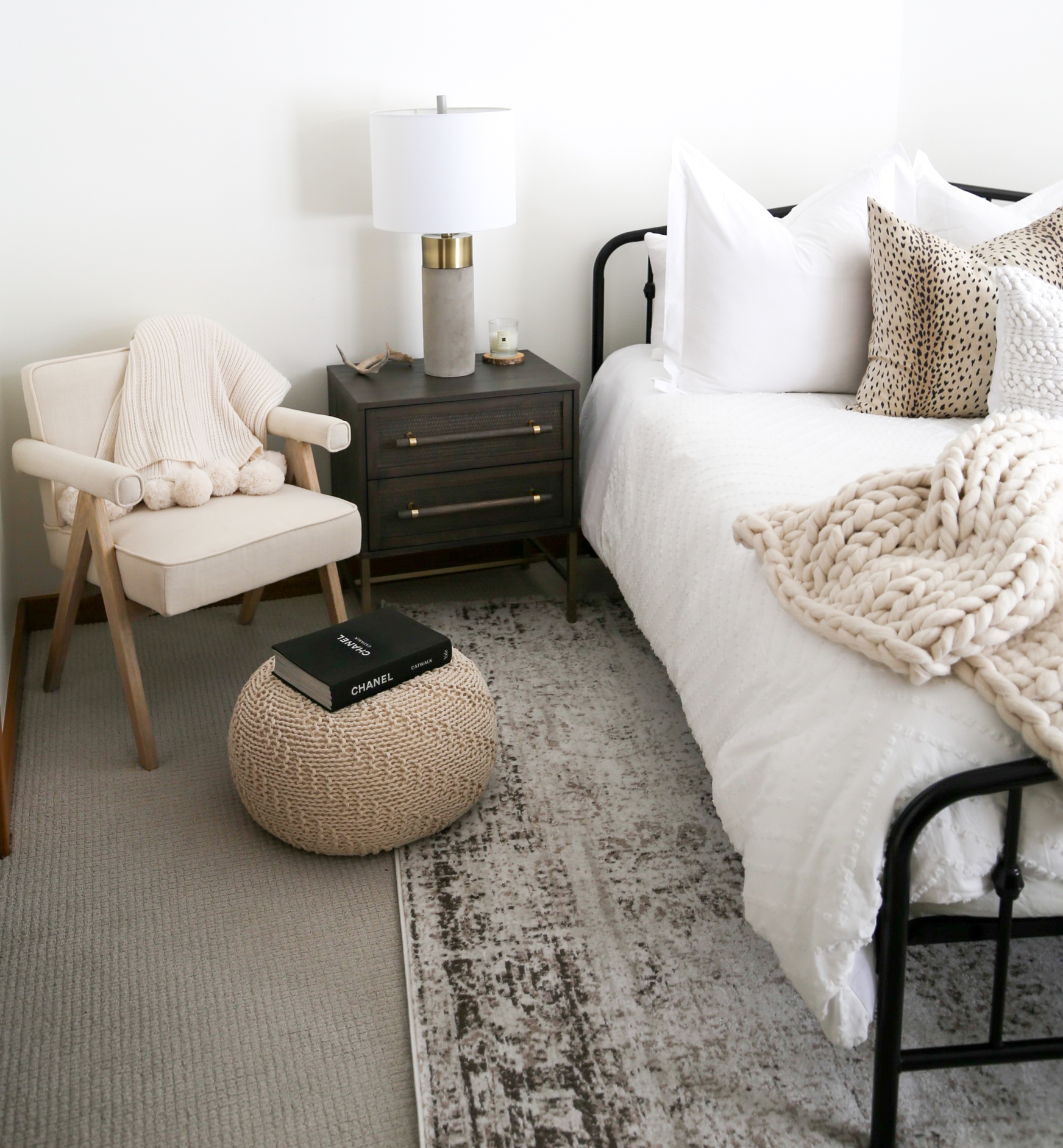 neutral bedroom interior refresh - sbk living