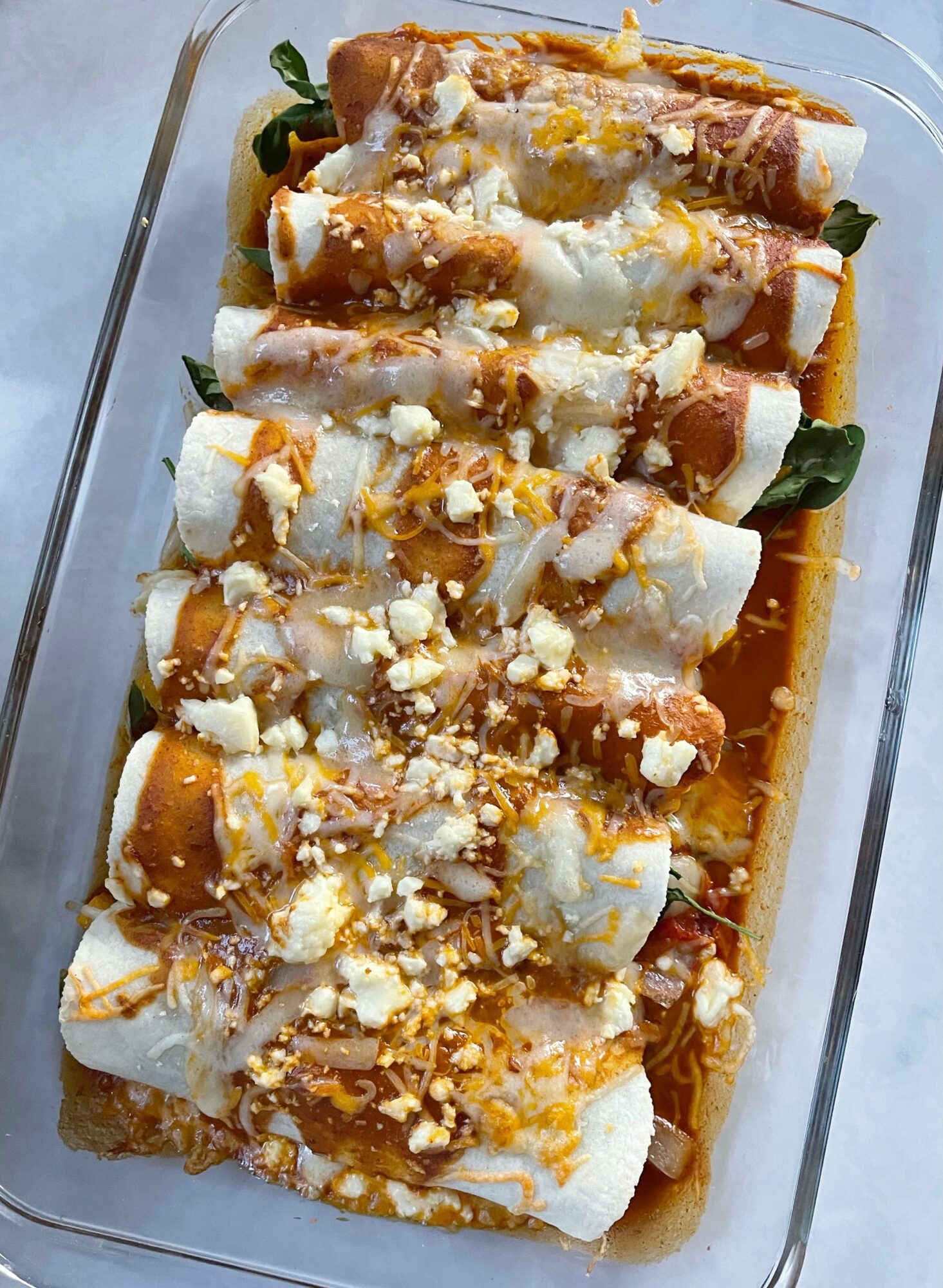 veggie enchiladas