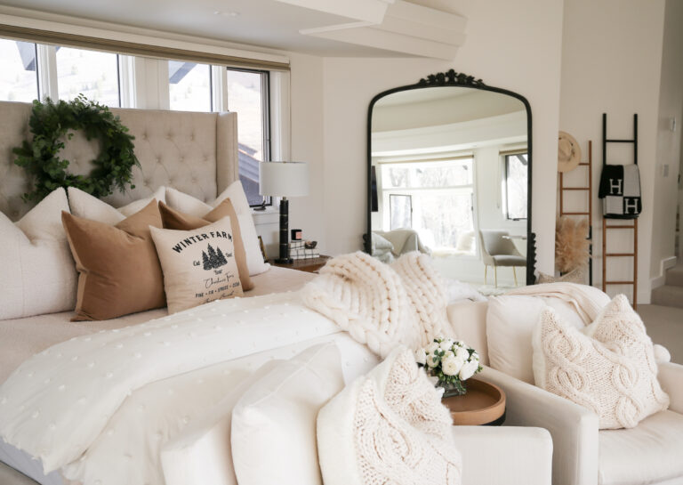 winter bedroom