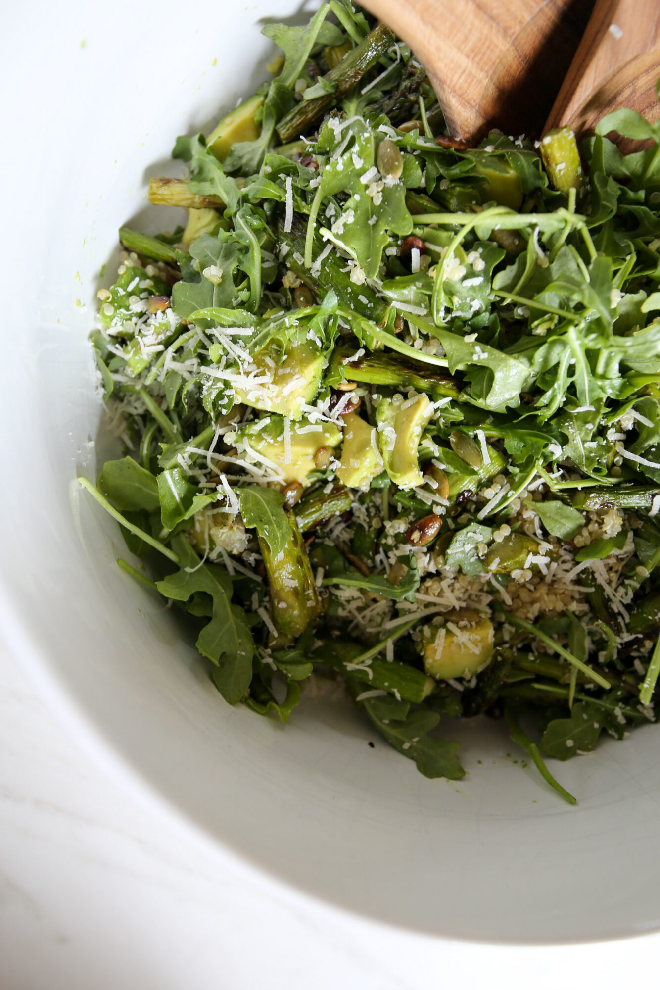 asparagus quinoa salad
