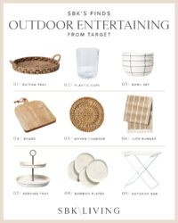 Outdoor Entertaining From Target