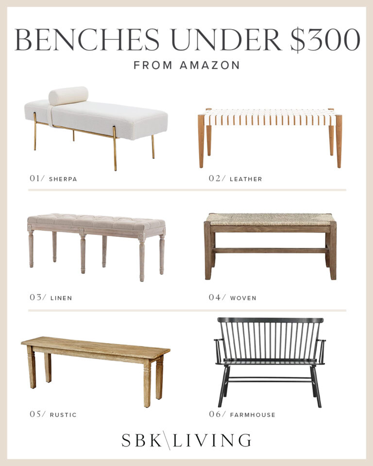 Amazon Benches Under $300