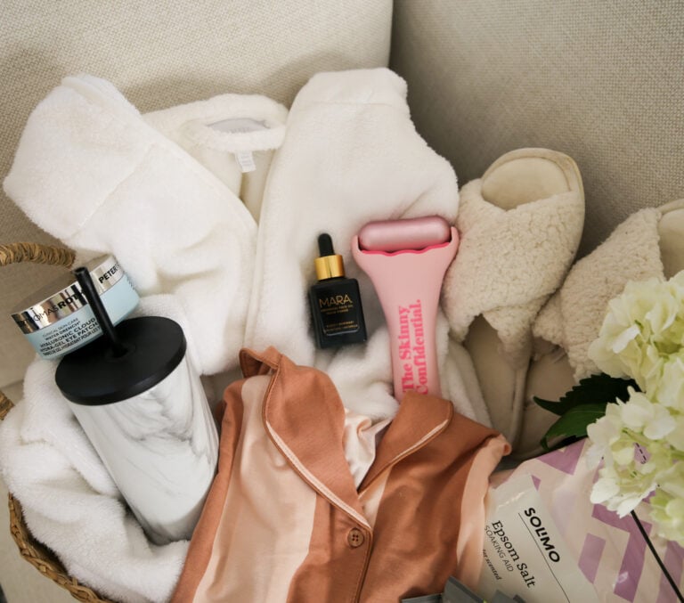 postpartum self care kit for new mom
