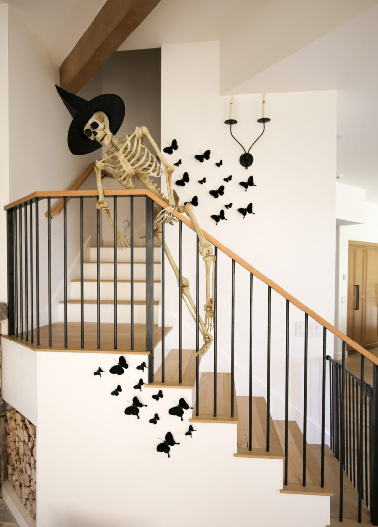 halloween bats and butterflies