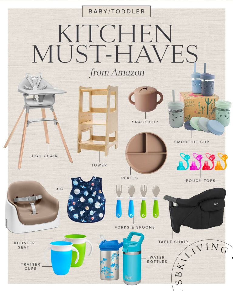 Baby / Toddler Amazon Kitchen Must-Haves