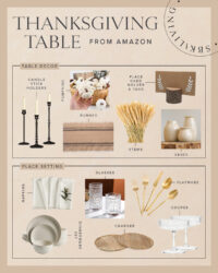 Amazon Thanksgiving Table