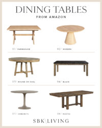 Amazon Dining Tables