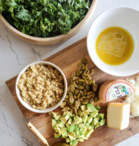 kale and quinoa salad