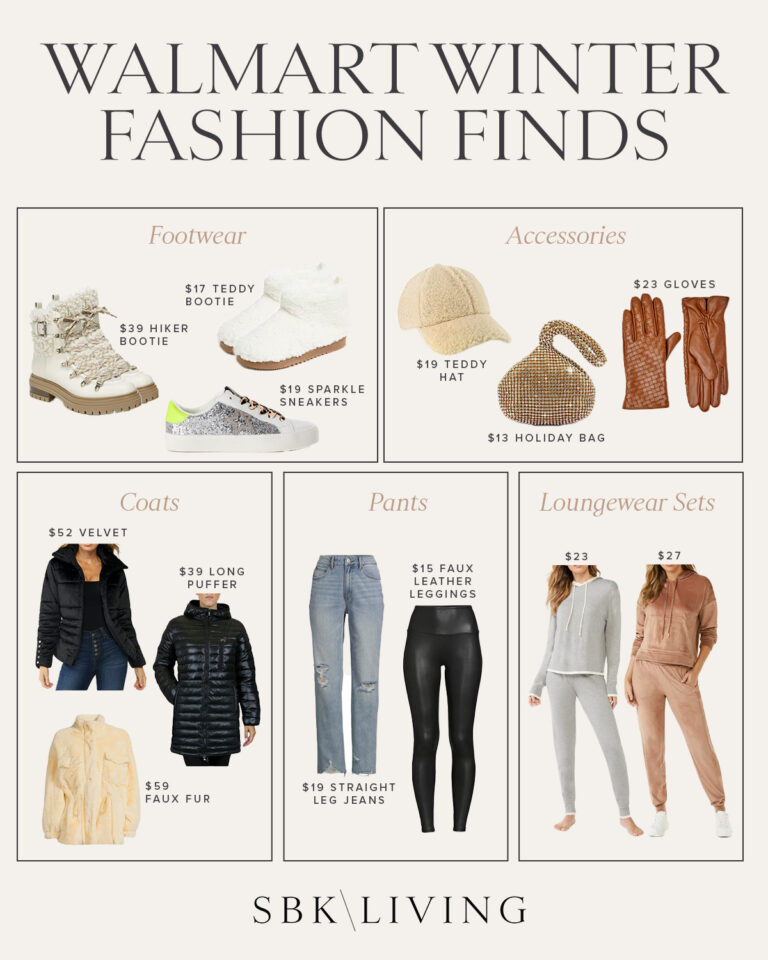 Walmart Winter Fashion Finds