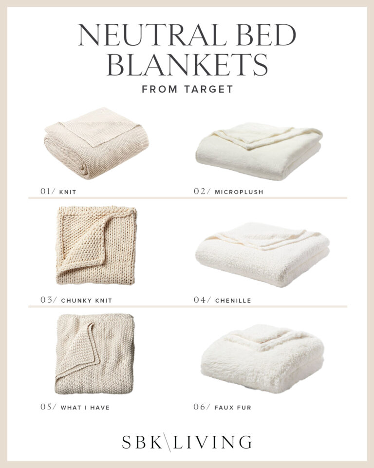 Neutral Bed Blankets Target