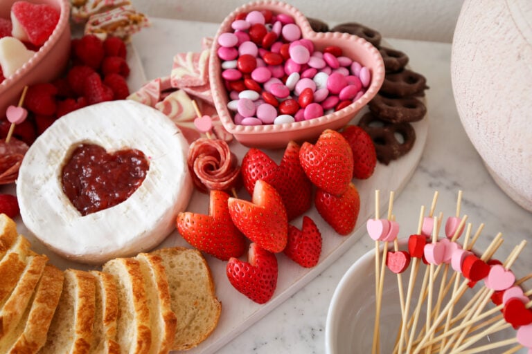 Valentine's Day Charcuterie Board