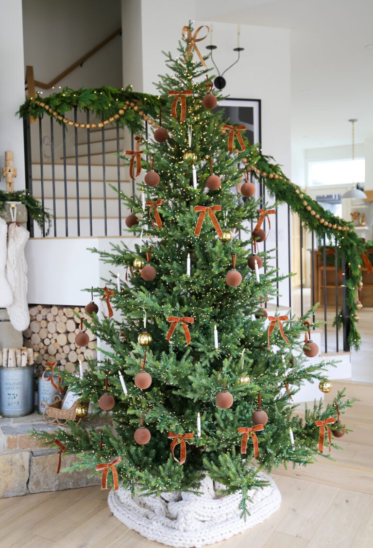 bows and browns christmas tree
