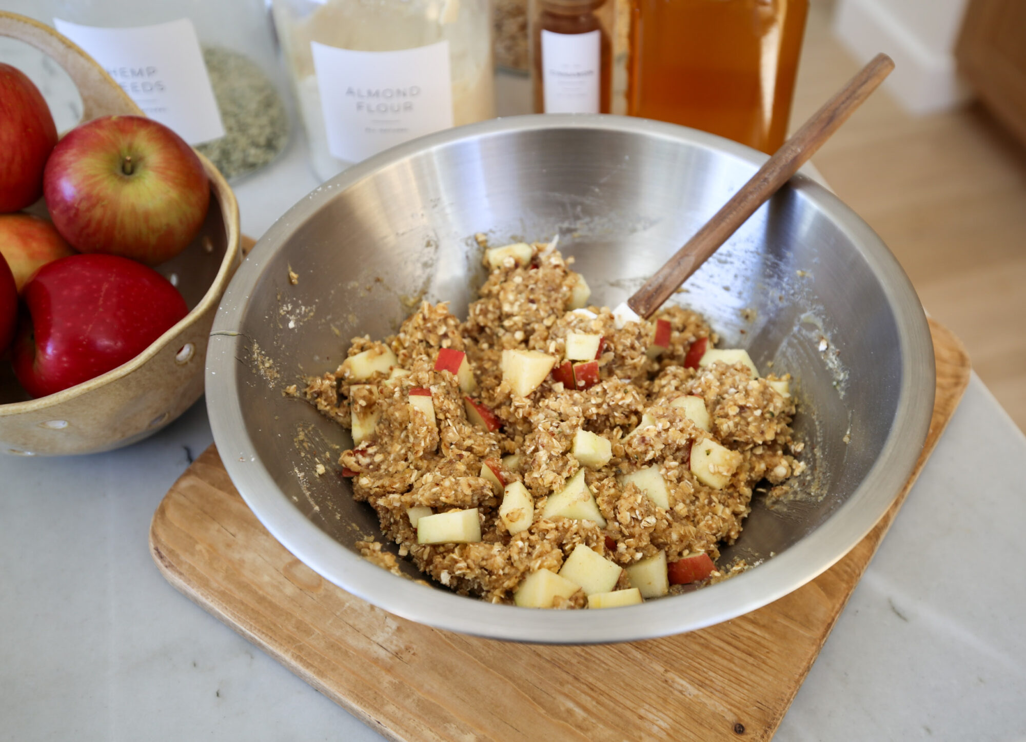 fall apple cinnamon muffins gluten free