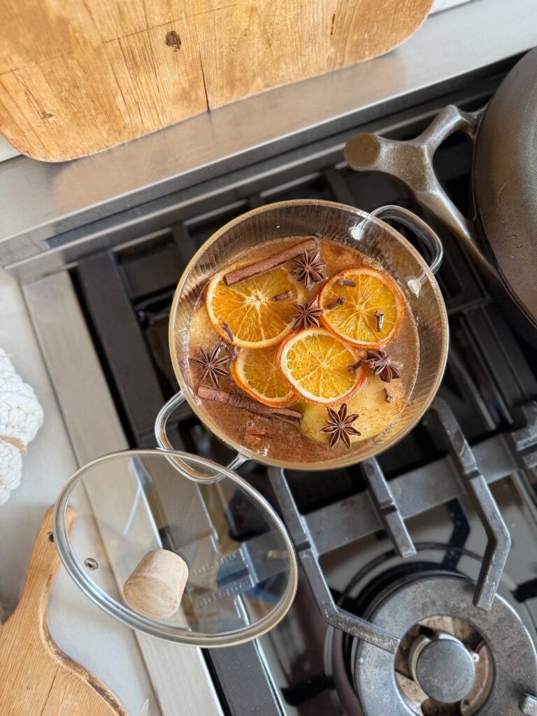pumpkin spice simmer pot