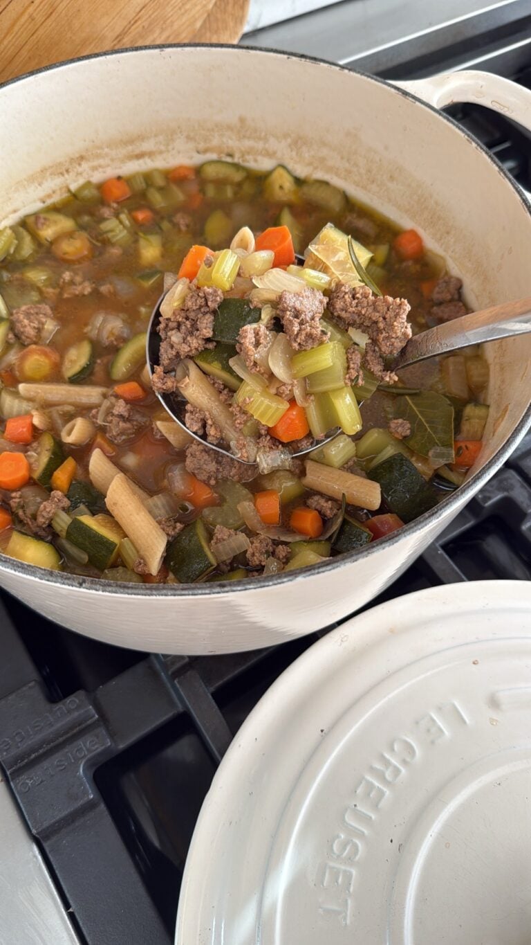 beef and veggie soup