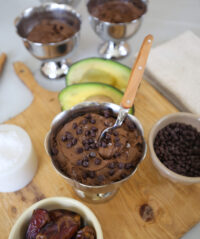 avocado chocolate mousse