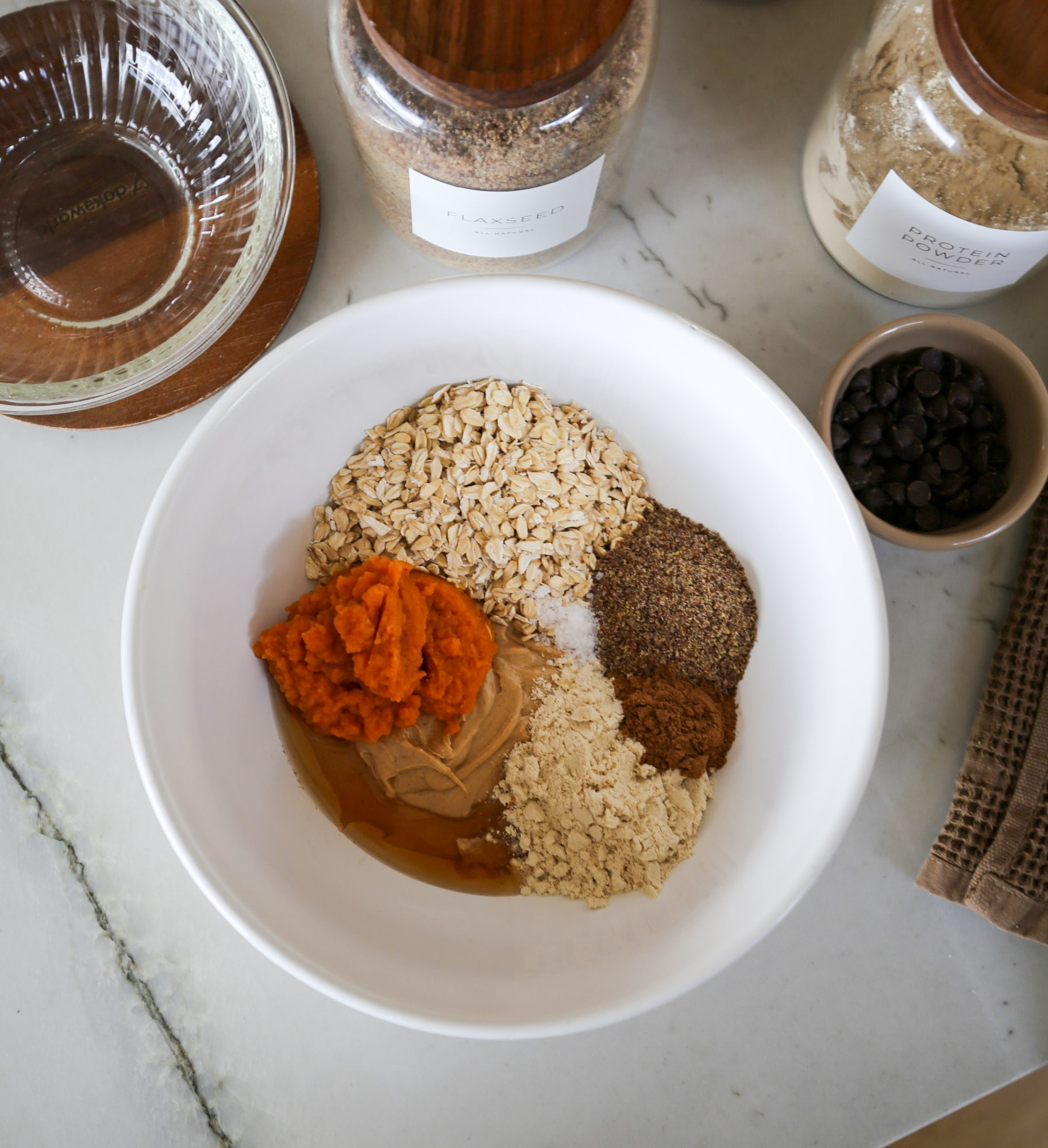 pumpkin pie protein balls