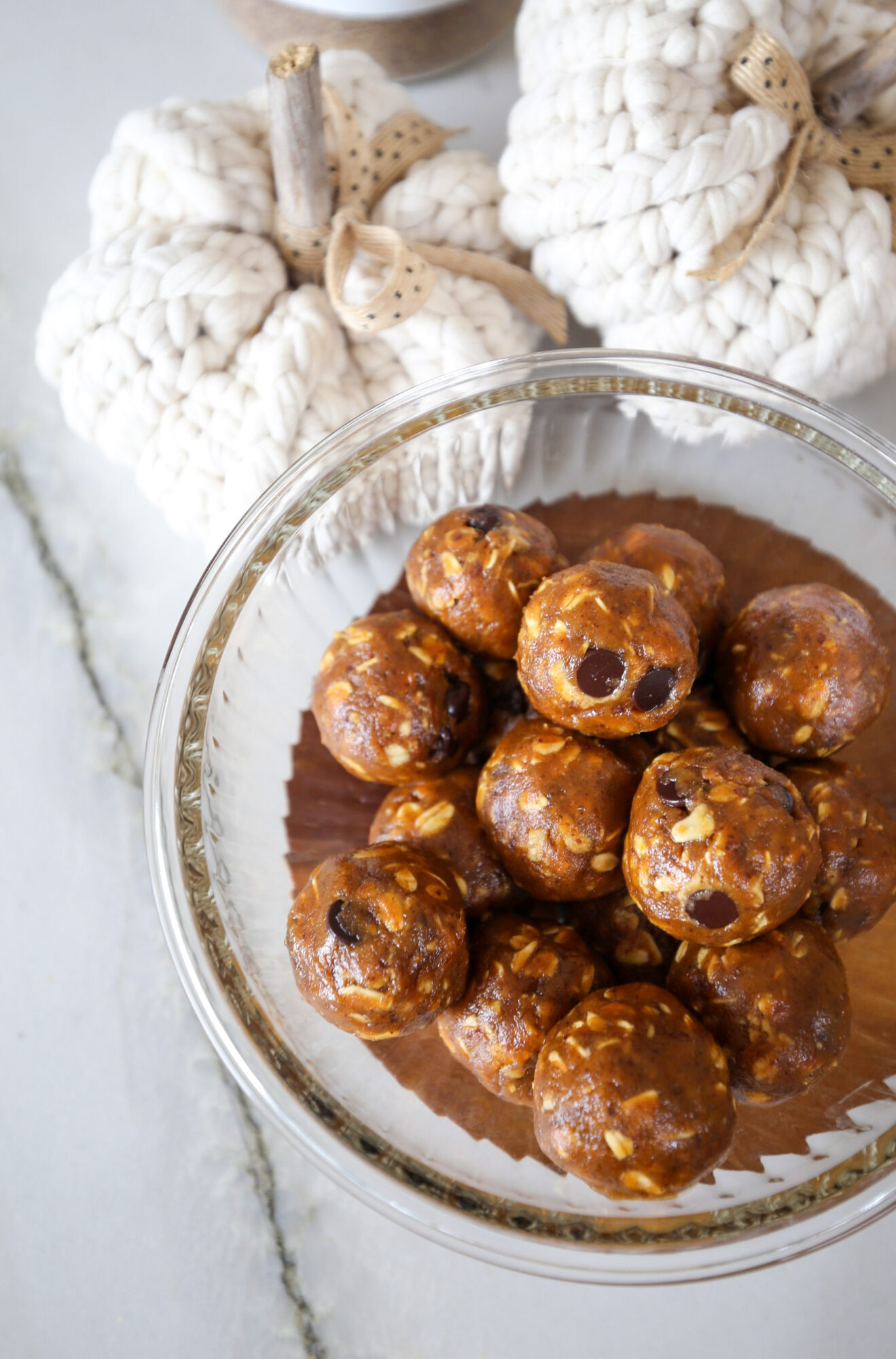 pumpkin pie protein balls