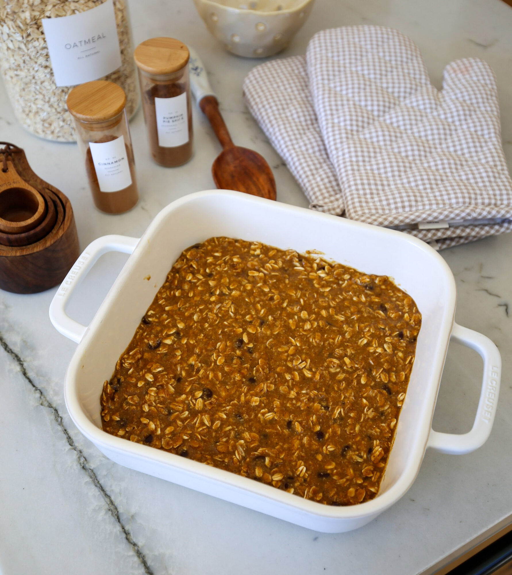 gf pumpkin oatmeal bars