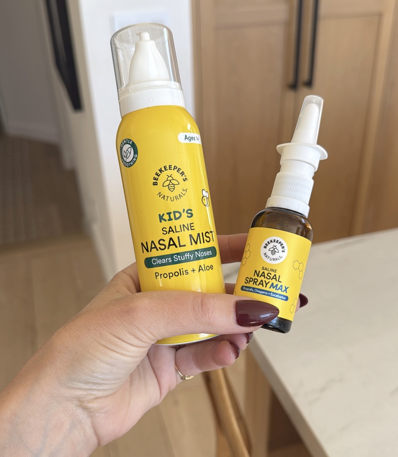 nose spray crunchy mom
