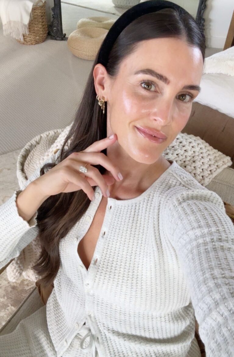 nighttime skincare at 40