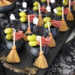Mini Cauldron Charcuterie Cups