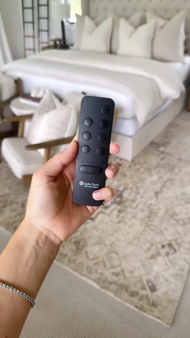This is your sign to get a WiFi Kill Switch for your home!! Took me literally 15 seconds to set up and it’s one of the best decisions I’ve made for my family’s health🙌🏻 Ford’s room was the closest and I can already see a difference in his eyes when he wakes up👀🤯 Small swap, HUGE health gain!!

WHY turn it off at night? Your WiFi router is one of the biggest sources of EMF radiation in your home — pulsing constantly, even while you sleep. Turning it off gives your body a break from EMF exposure during the most important recovery hours, which can support deeper sleep, calmer nervous system, and overall better rest🤍

The WiFi Kill Switch makes turning off your WiFi easy - one click of a button from anywhere in your home up to 100ft away! (Yes, it can go through walls and levels!) Also had a timer⏱️

Comment “HEALTH” to get the details sent to your DMs✨

#EMFProtection #BetterSleep #DigitalDetox