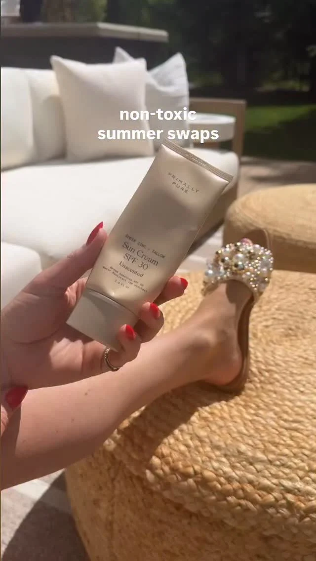 ☀️ Summer in the mountains just got a whole lot safer (and cuter)! Swapping the toxic stuff for better options that actually work for our busy family life. Here are my current go-to non-toxic summer essentials👇🏻

🧴 Mineral sunscreen I actually love — Primally Pure (no white cast, smells amazing)
🐜 Tick repellent — Murphy’s Naturals (because Idaho ticks don’t play)
☁️ Lightweight cotton sets for women — breathable, comfy, and zero microplastics
🦟 Mosquito patches for the boys — Cliganic (they actually keep them on!)
👒 The perfect straw hat — Janessa Leone (sun protection that feels chic)
🦟 Mosquito repellent bracelets — Cliganic (easy win for little wrists)

Progress over perfection, y’all — one swap at a time so we can enjoy more golden hour hikes, creek days, and backyard dinners without the worry!!👏🏻

Comment “SUMMER” and I’ll send the details to your DMs☀️

#NonToxicSummer #LowToxLiving #nontoxicswaps